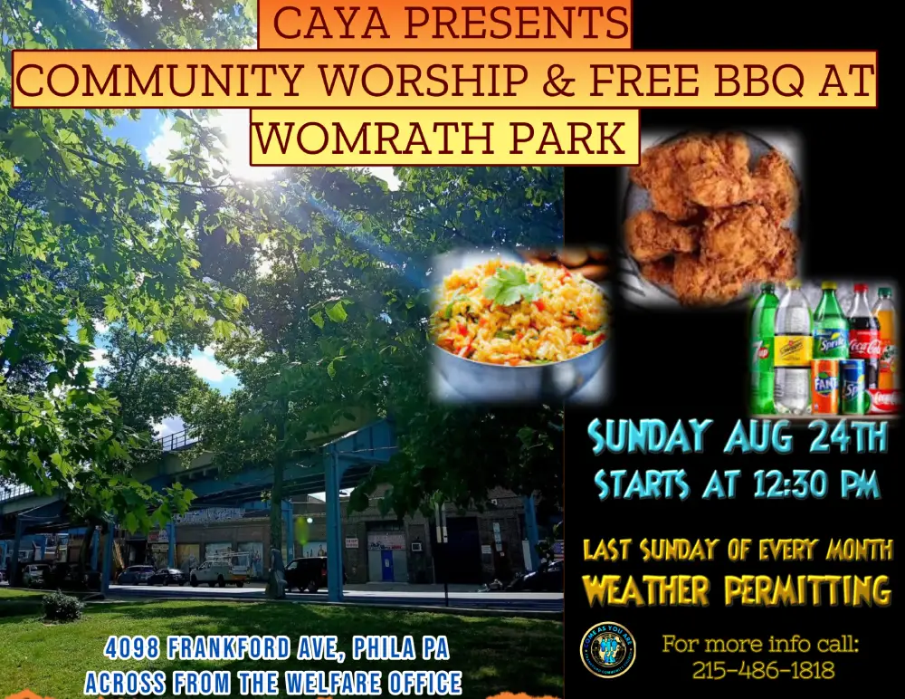WOMRATH PARK MONTHLY COMMUNITY SERVICE AUG 24